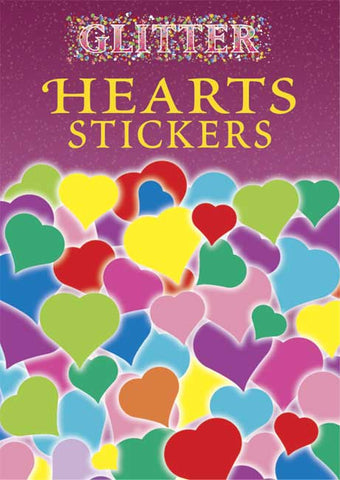 Glitter Heart Stickers
