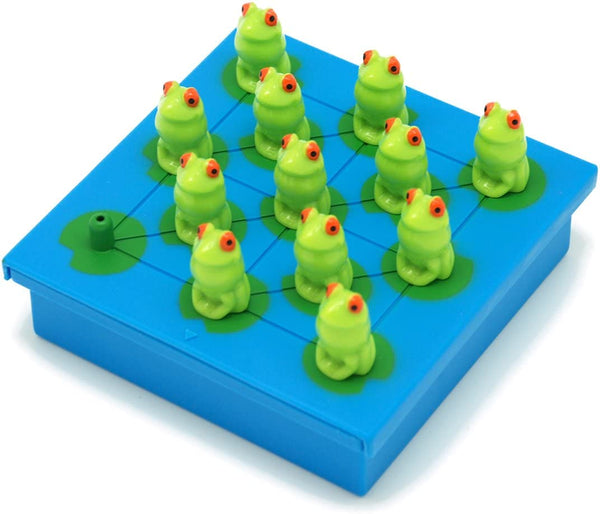 Hoppers Logic Game Strategy Board Games Children's Frog Game Jump