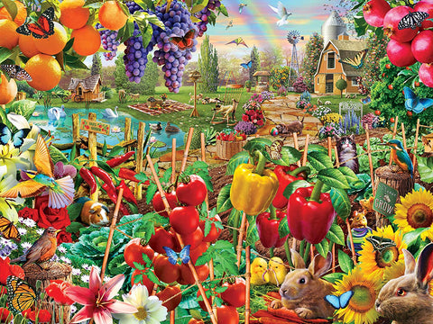 A Plentiful Season - Farmer's Market  (750 pc Puzzle)