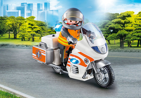 Emergency Motorbike - Playmobil 70051