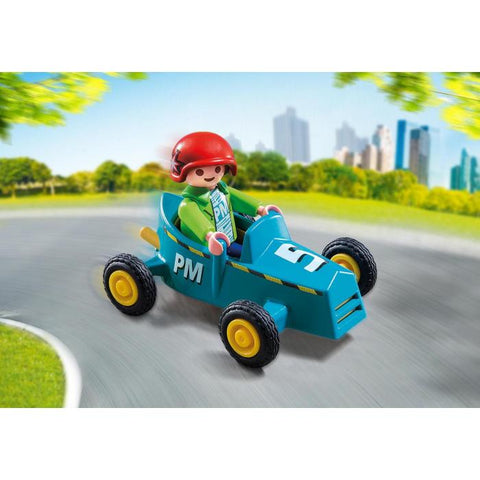 Boy with Go Kart - Playmobil 5382