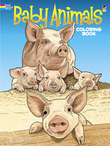 Baby Animals - Coloring Book - Finnegan's Toys & Gifts