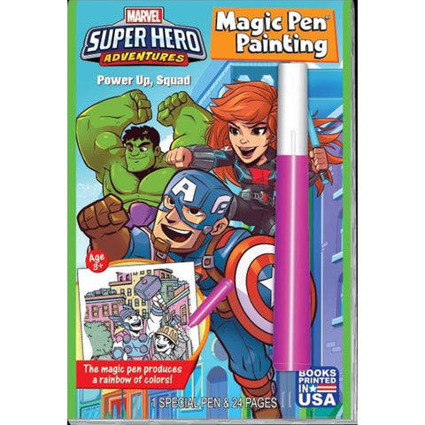 Marvel Super Heroes Magic Ink Books:  Power Up, Squad