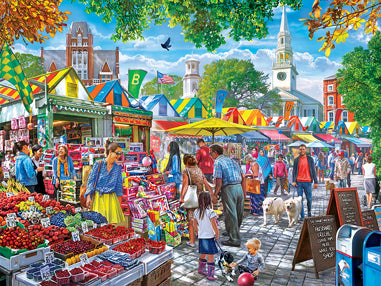 Market Day Afternoon - Farmer's Market 750pc Puzzle