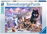 Wolves in the Snow Puzzle (2000 pcs)