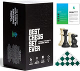 Best Chess Set Ever 3X Green Roll-Up Board