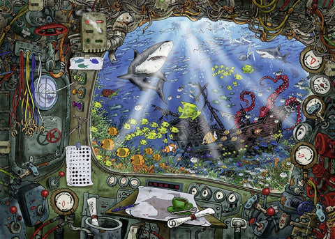 Escape Puzzle- Submarine  (759 pcs)