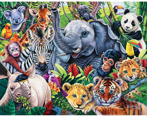 Safari Friends 100 pc Puzzle