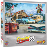 On the Road Again Cruisin' Route 66 Puzzle (1000 pcs)