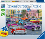 Cruisin' Havannna Autofahrt Puzzle  (500 lg pcs)