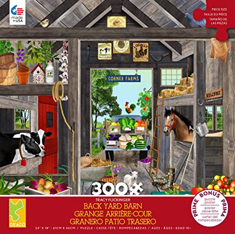 Tracy Flickinger - The Barn Puzzle (300 Oversized pcs)