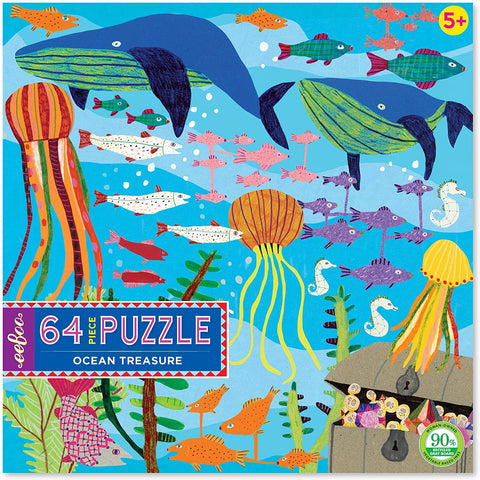 Ocean Treasure 64 Pc Puzzle