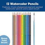 12 Watercolor Pencils