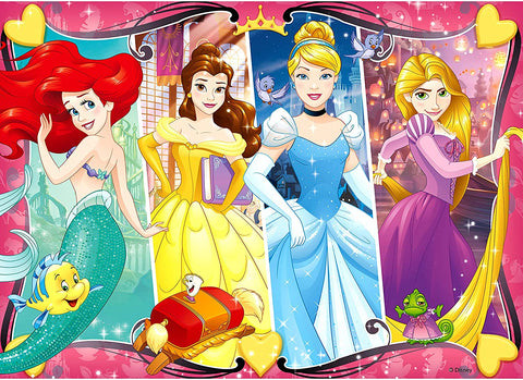 Disney Princess: Heartsong Glitter Puzzle (60 pcs)