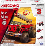 Meccano Rescue Squad 3 Model Set- Erector