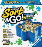 Puzzle Storage:  Sort & Go Stackable Sorting Trays, Puzzle Storage