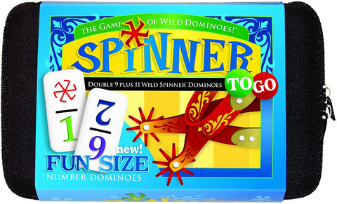Dominoes:  Spinner To-Go with Numbers