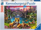 Tigers in Paradise Puzzle (3000 pcs)