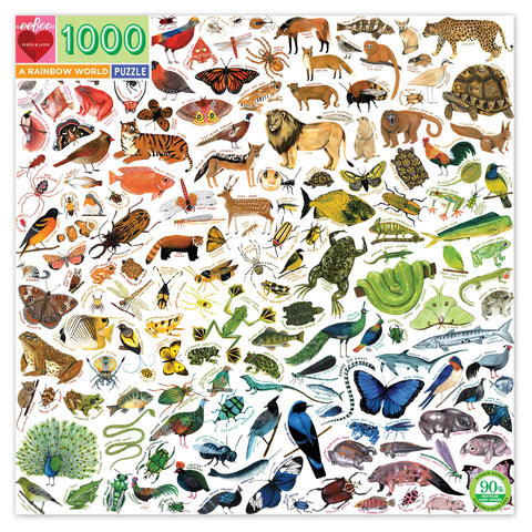 A Rainbow World (1000 pc Puzzle)