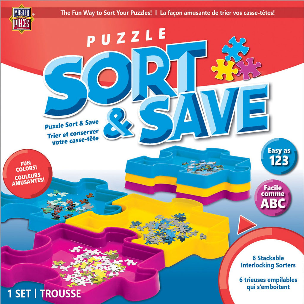 Puzzle Sorting Tray Set