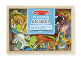 Wooden Animal Magnets - 20 Pieces - Finnegan's Toys & Gifts - 1