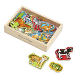 Wooden Animal Magnets - 20 Pieces - Finnegan's Toys & Gifts - 2