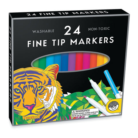 24 Fine Tip Markers