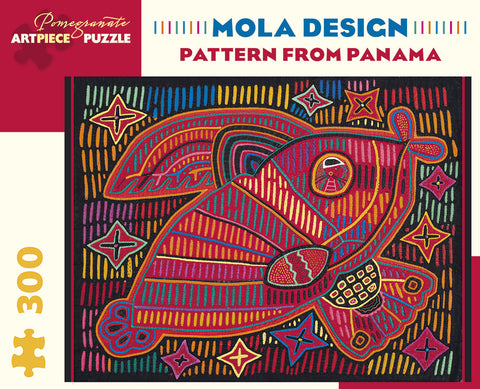 Mola Design Pattern From Panama 300pc Puzzle