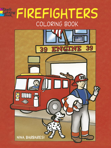 Firefighters Coloring Book