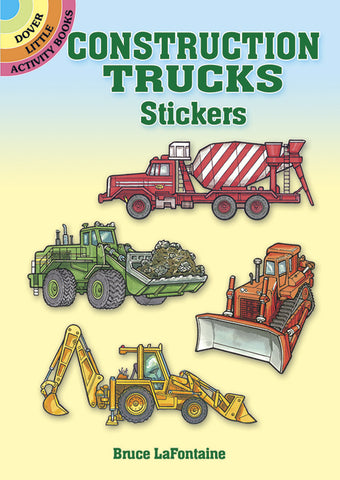 Construction Trucks Stickers
