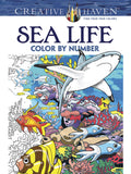 Creative Haven Sea Life Color by Number